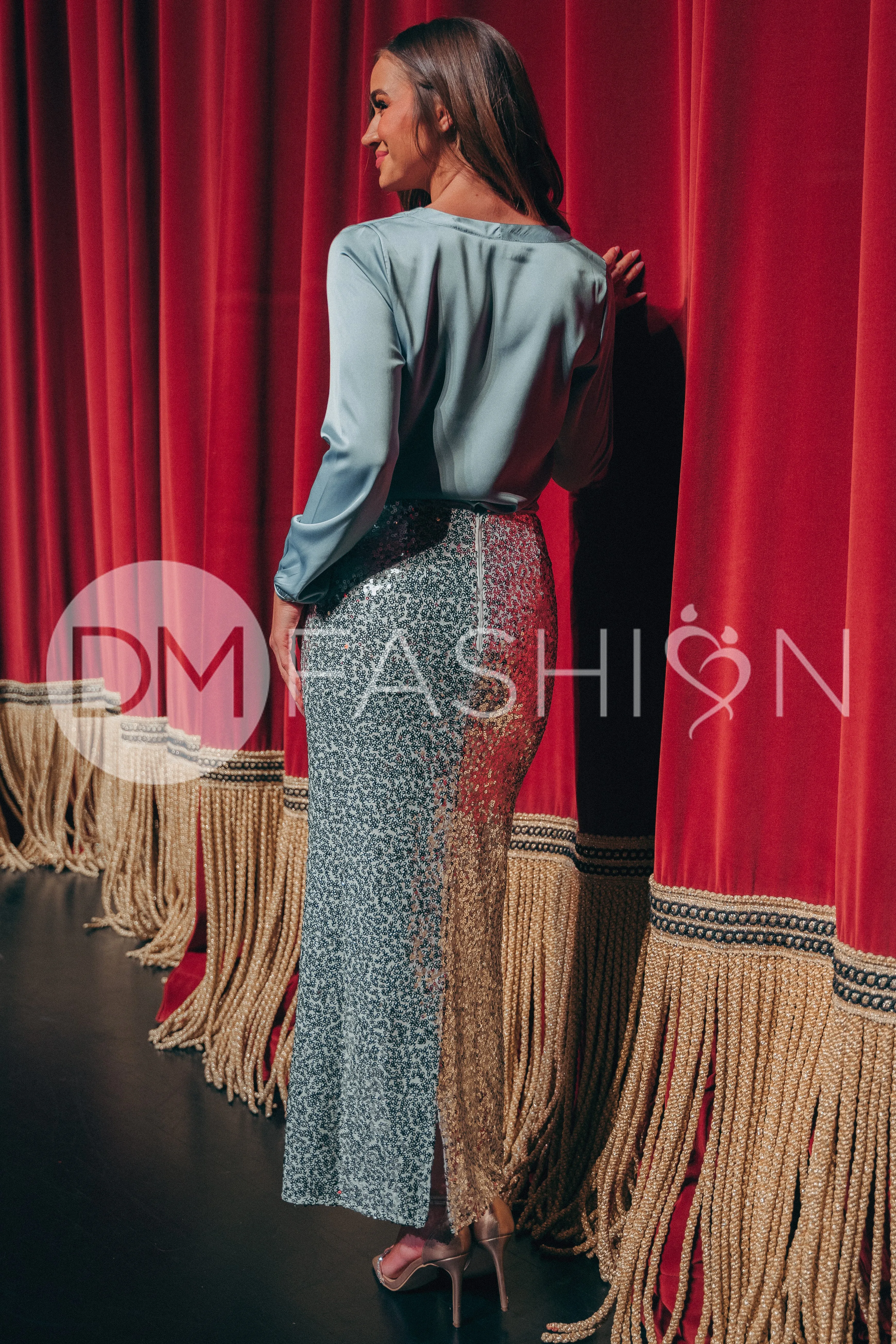 Nightingale Silver Skirt - DM Exclusive