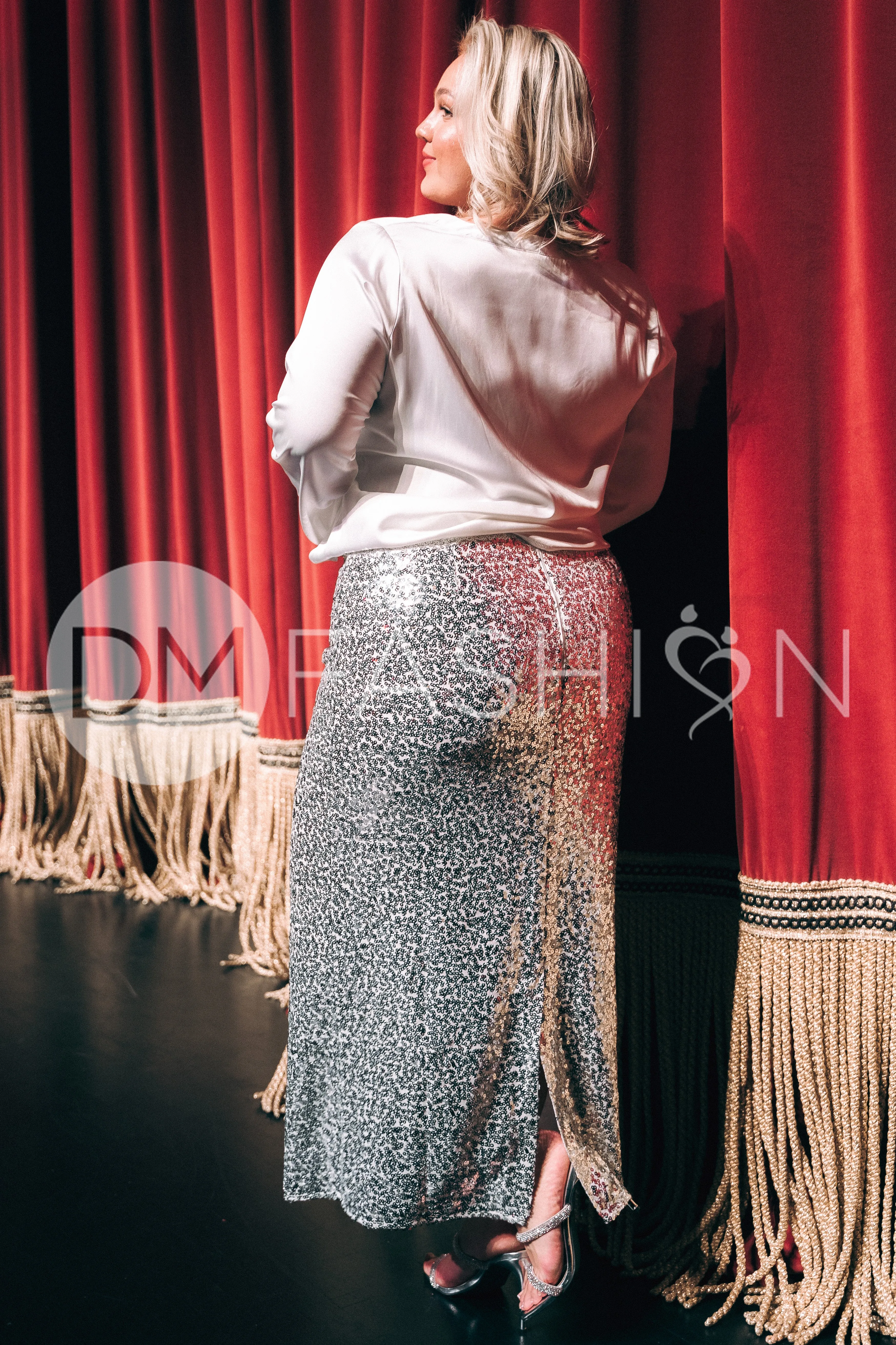 Nightingale Silver Skirt - DM Exclusive