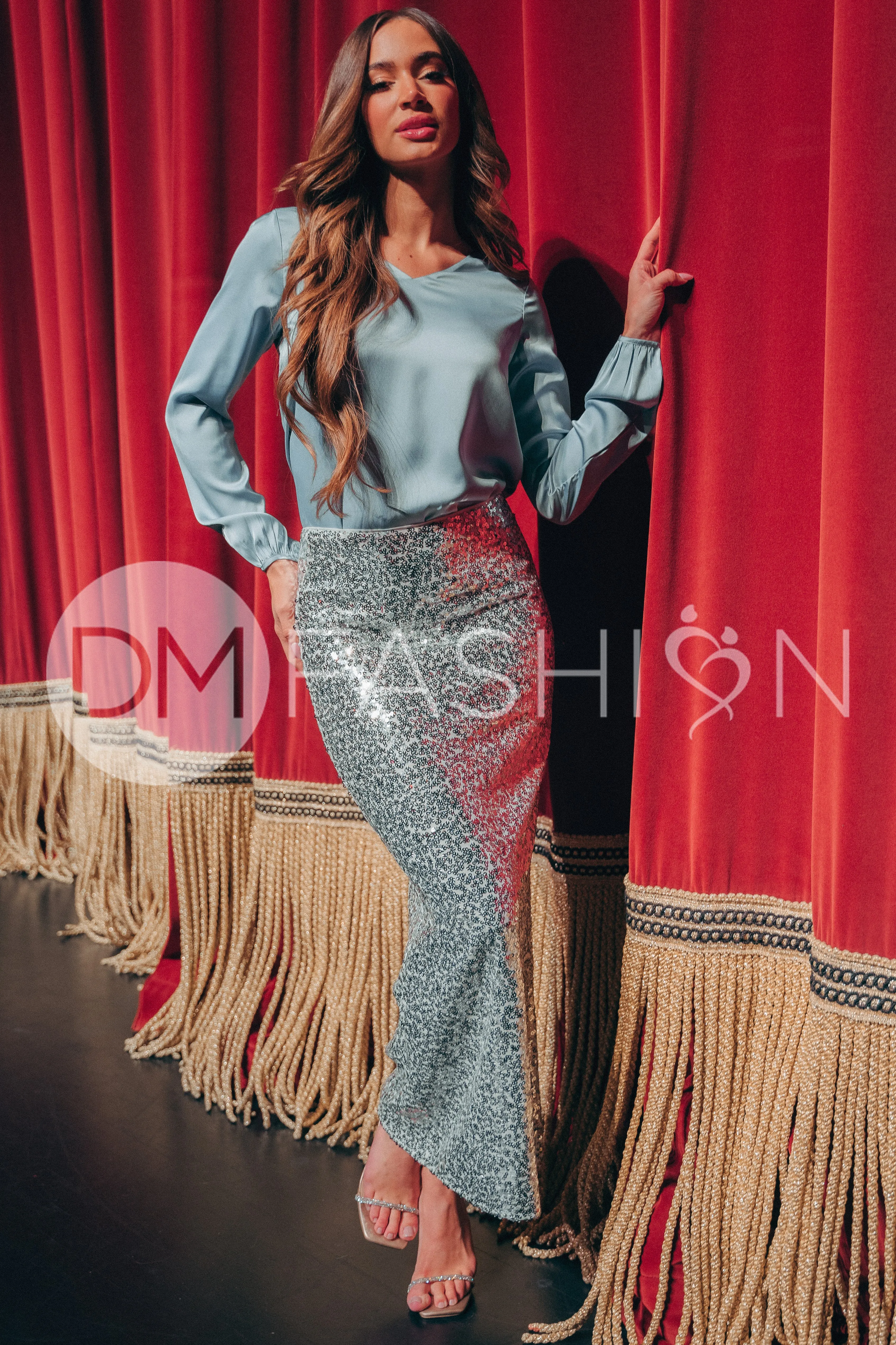 Nightingale Silver Skirt - DM Exclusive