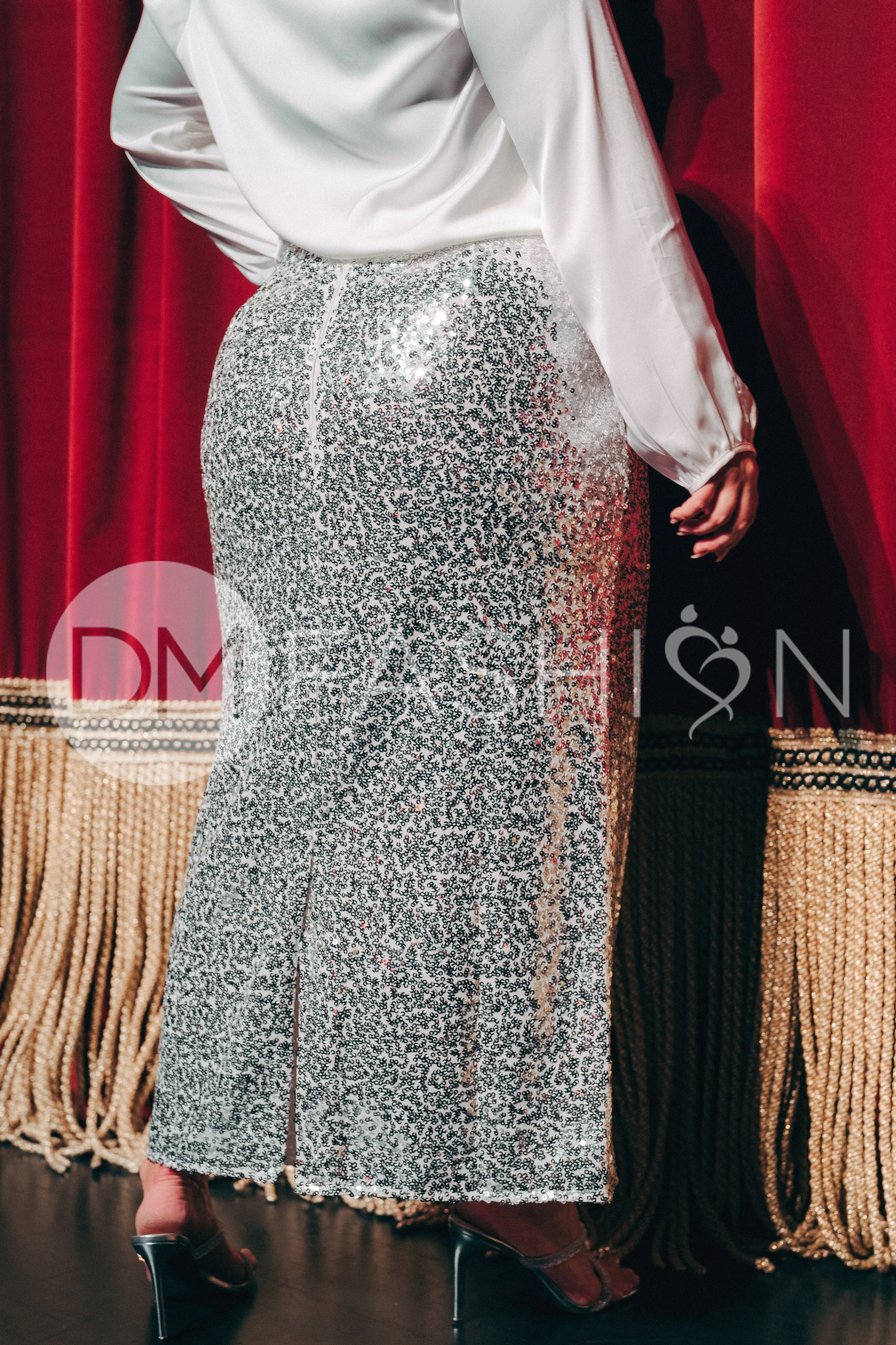 Nightingale Silver Skirt - DM Exclusive