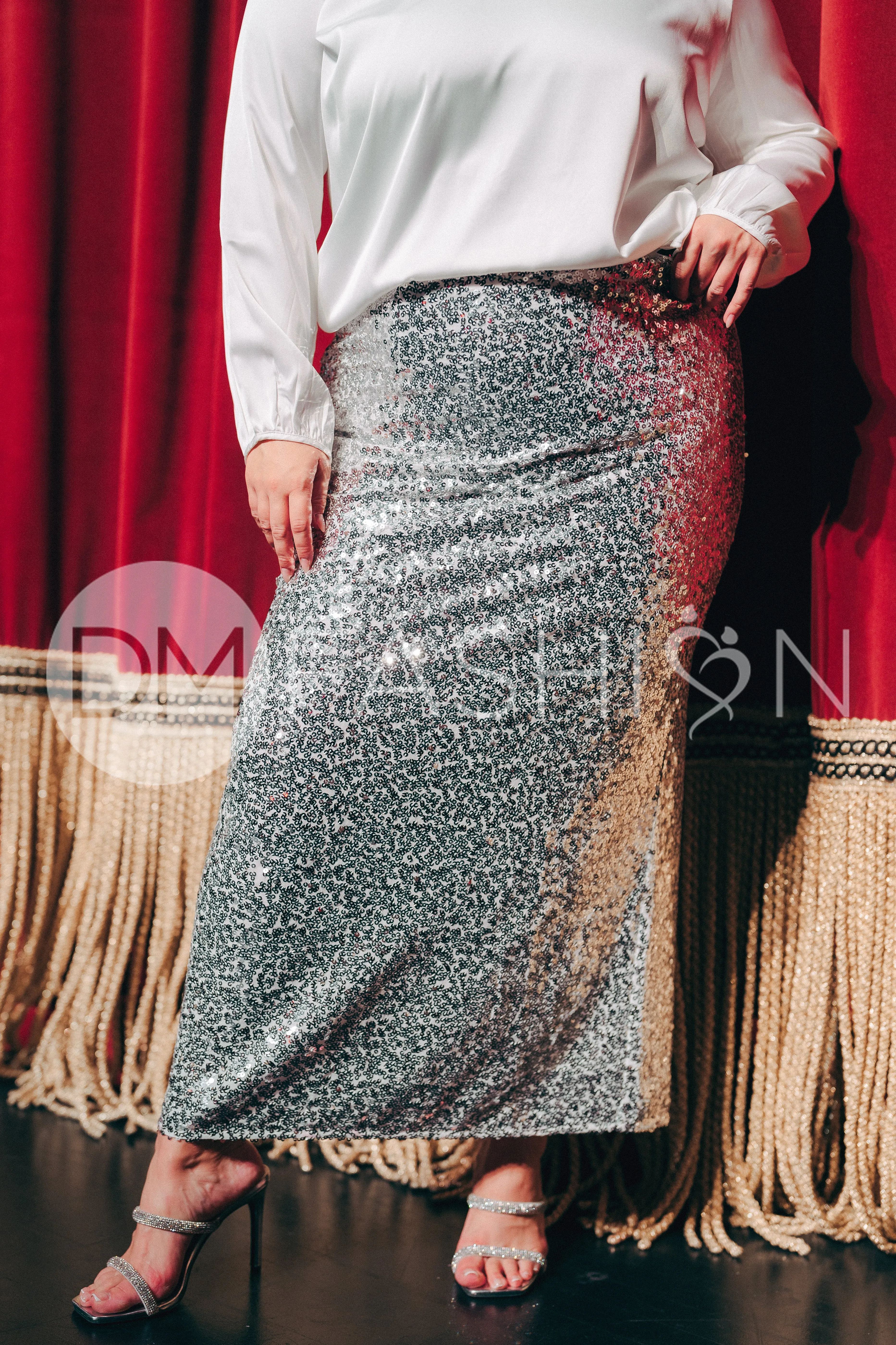 Nightingale Silver Skirt - DM Exclusive