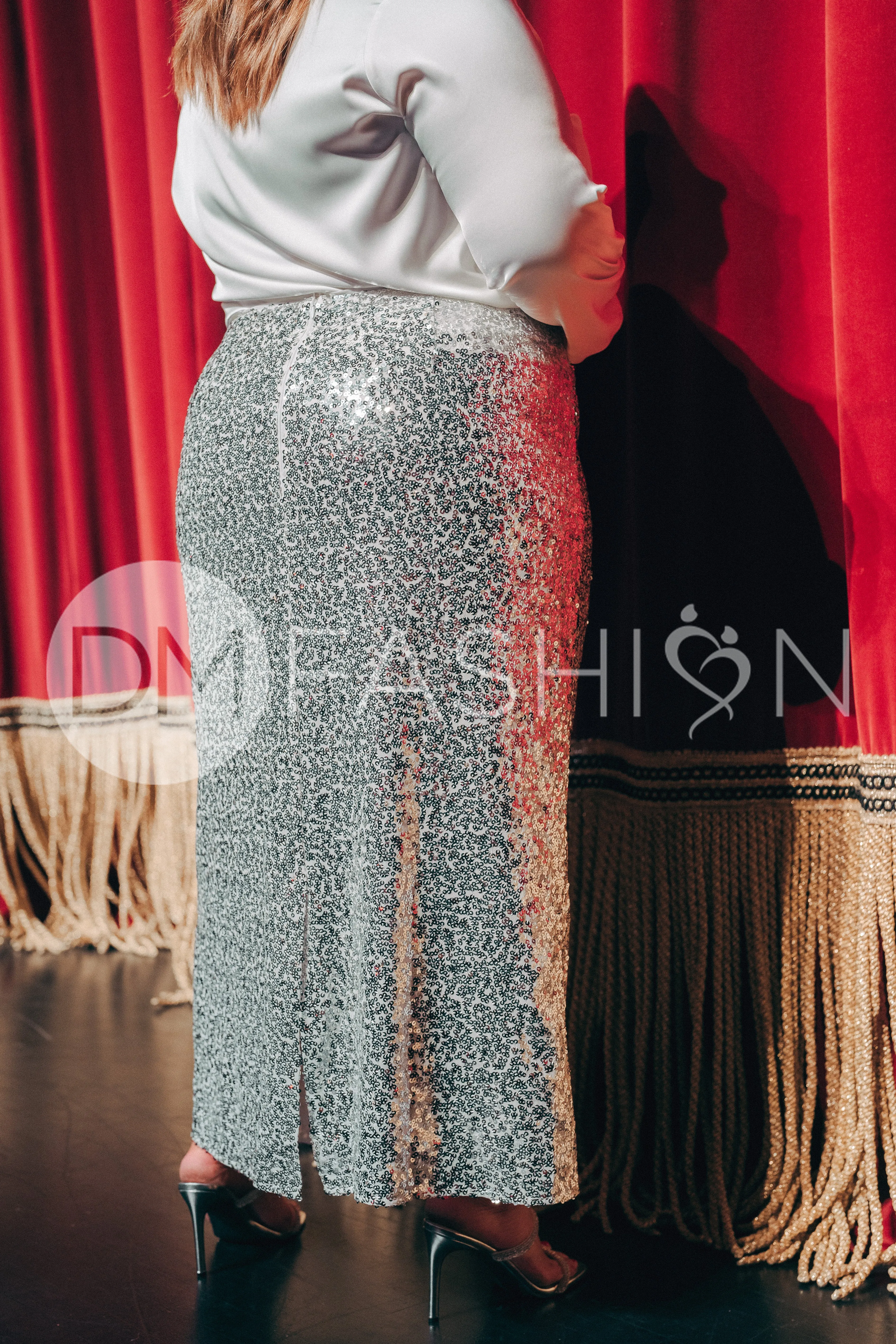 Nightingale Silver Skirt - DM Exclusive