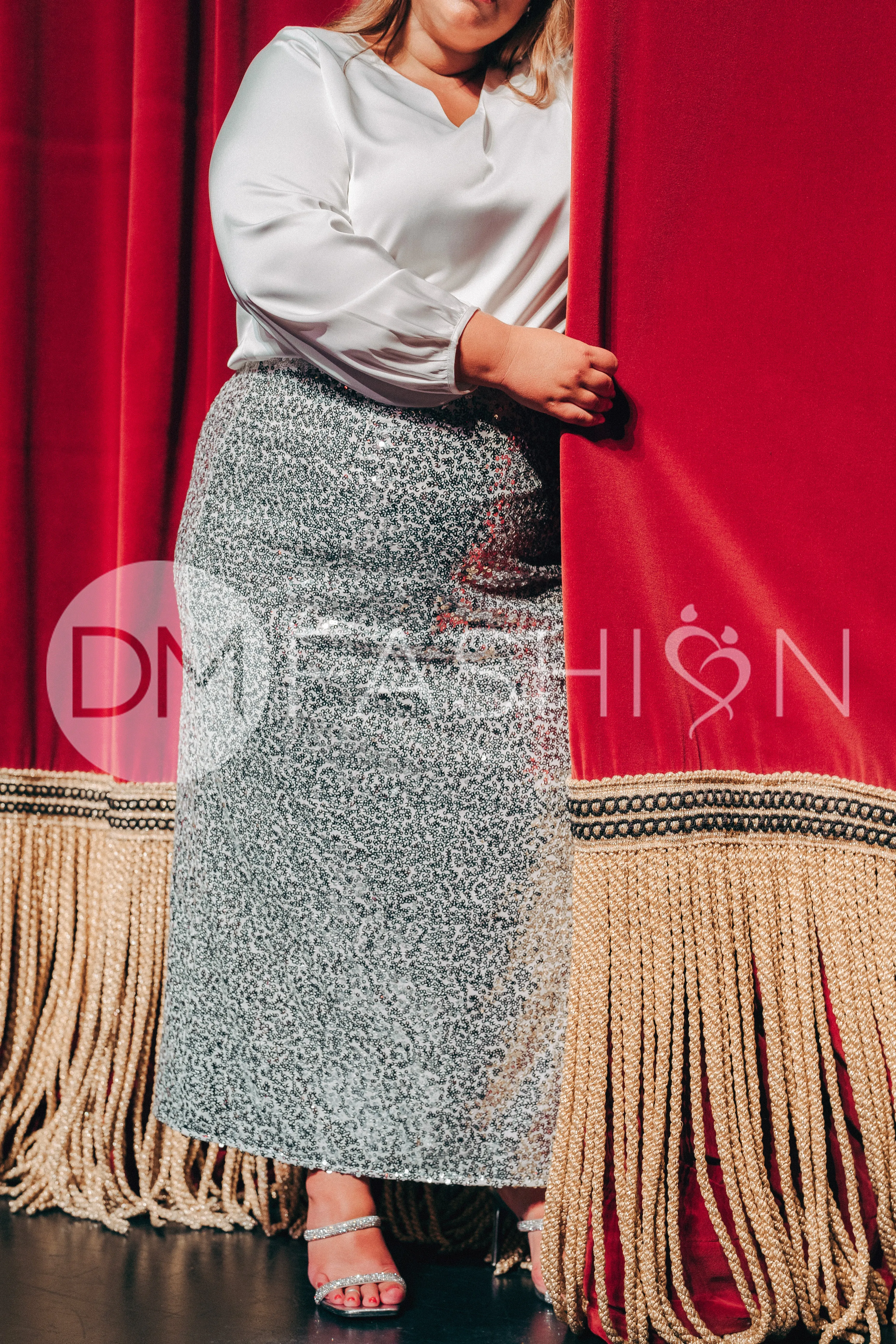 Nightingale Silver Skirt - DM Exclusive