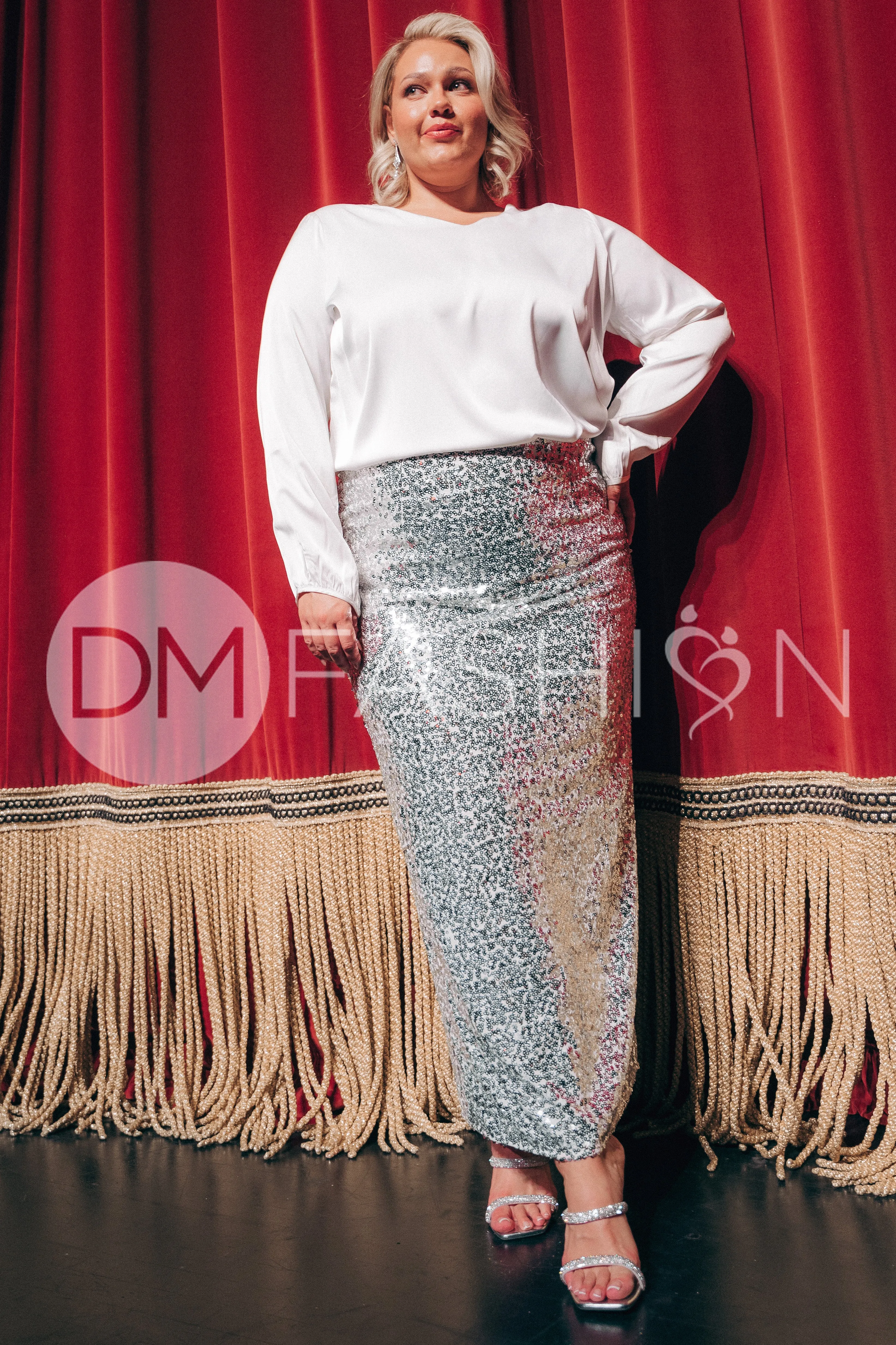 Nightingale Silver Skirt - DM Exclusive