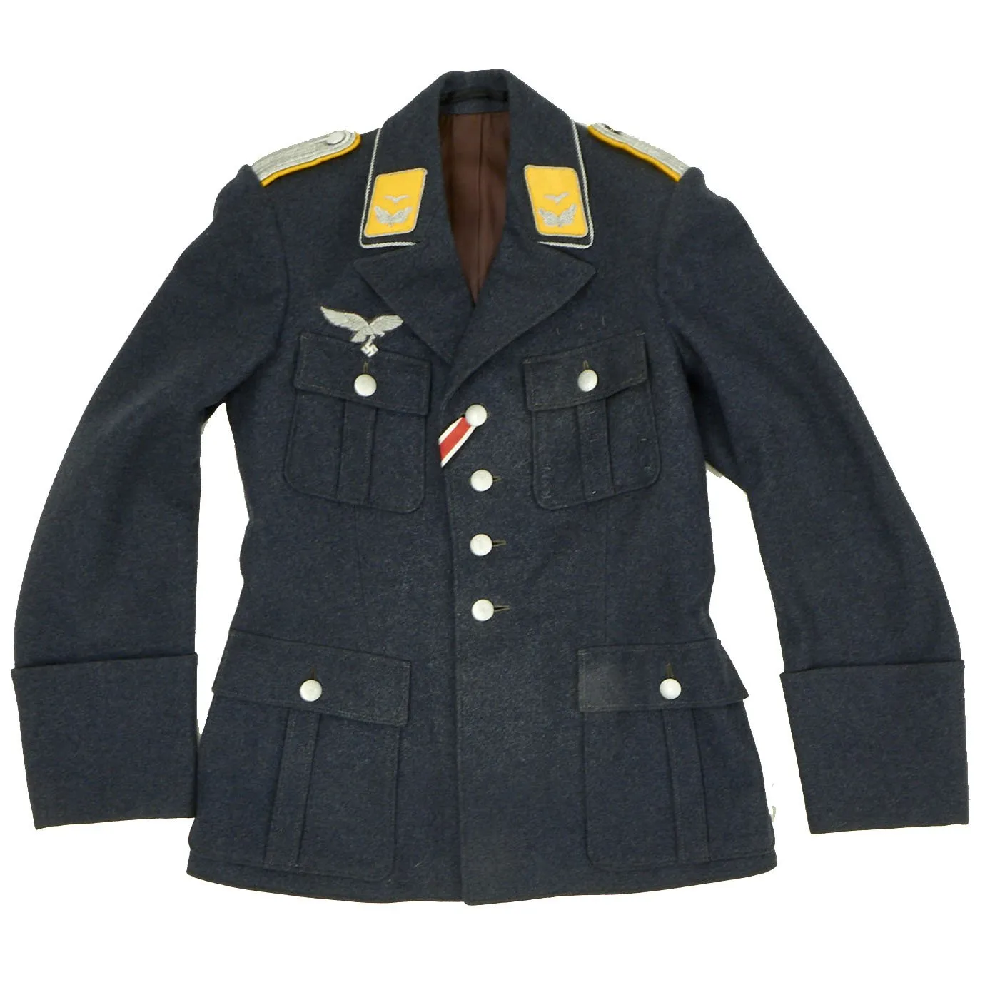 Original German WWII Luftwaffe Flight Officer Service Uniform - Lieutenant