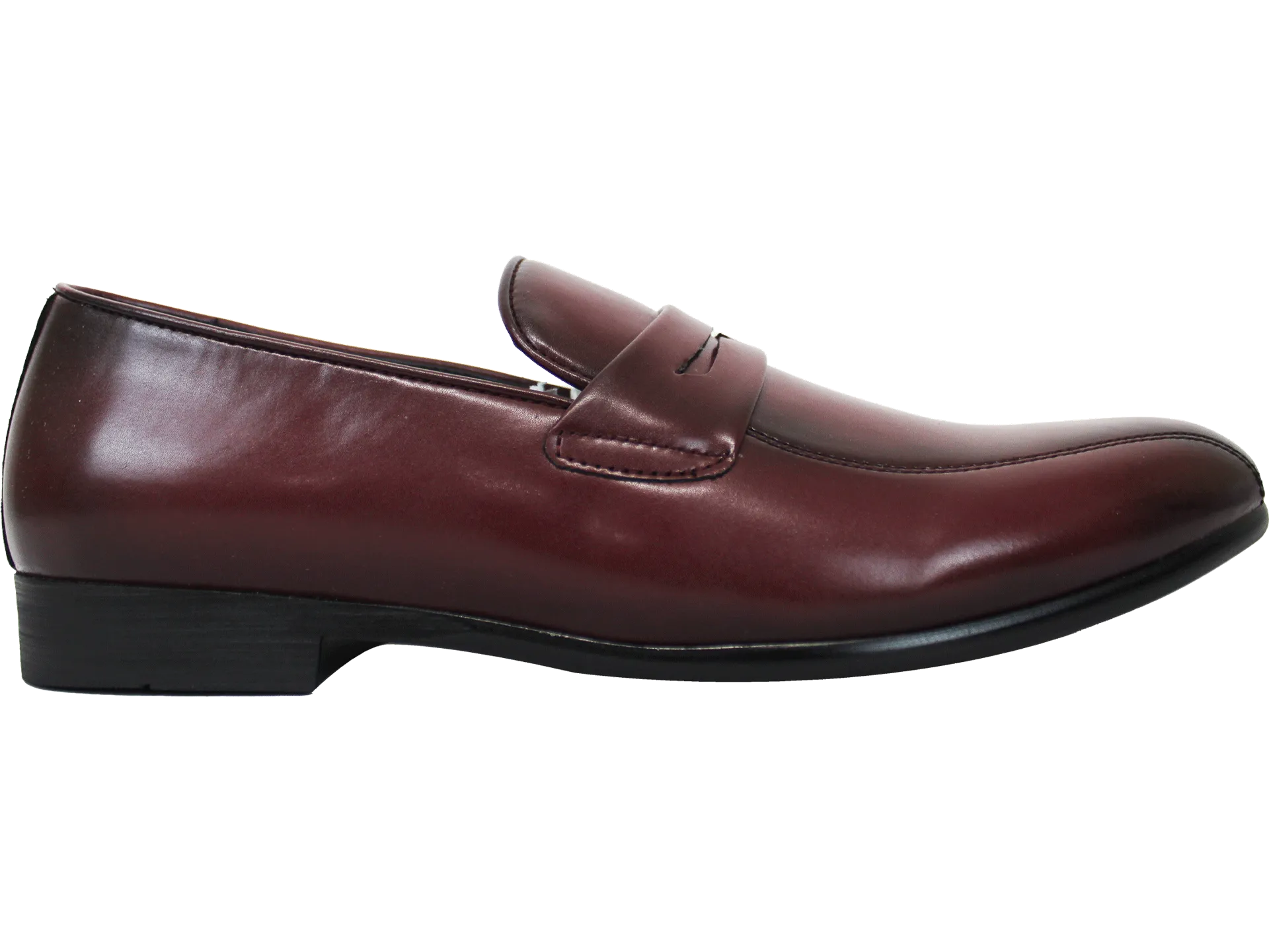 P CROUCH & CO Ox Blood Brown Slip On