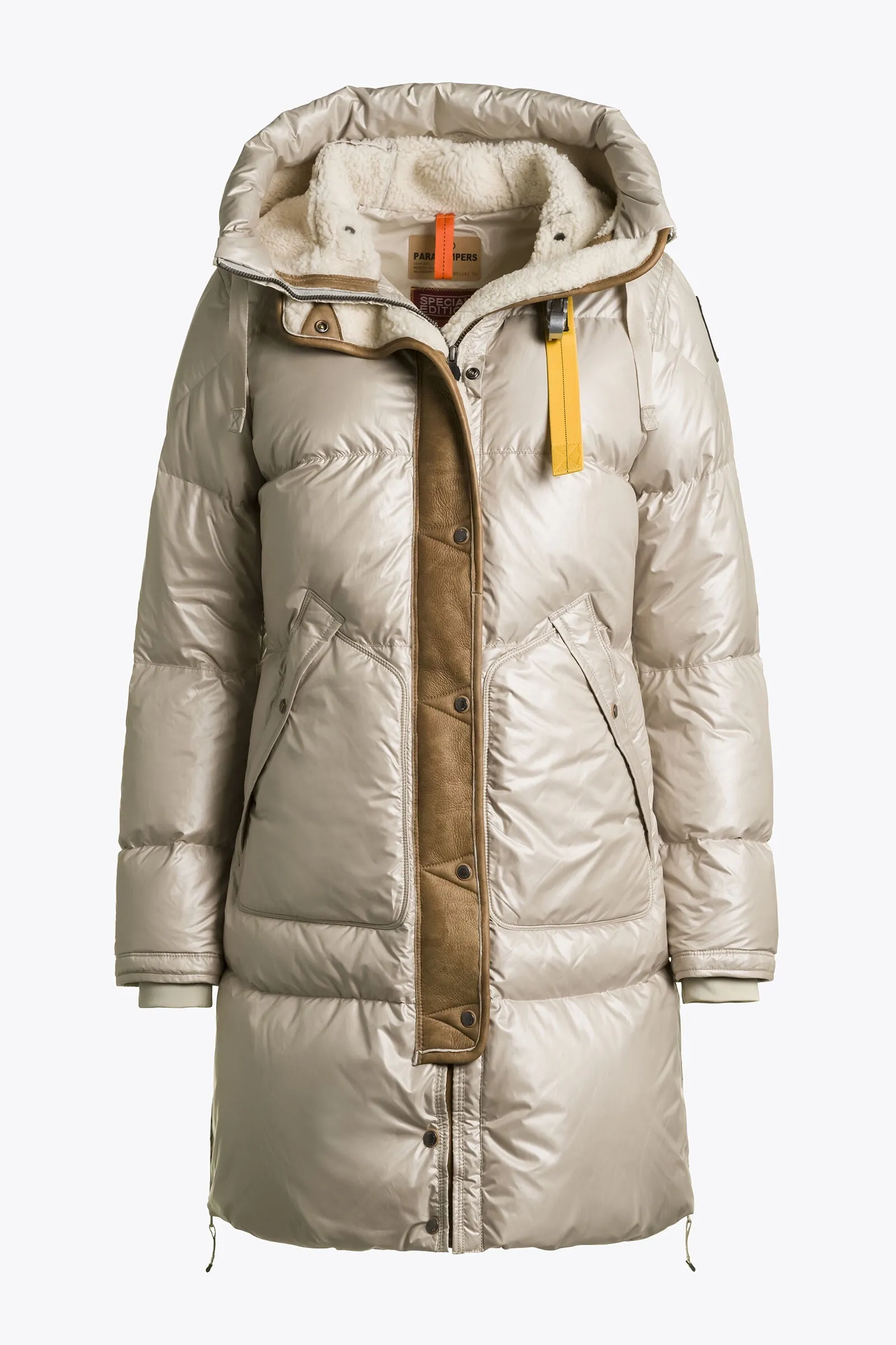 Parajumpers Long Bear Special Woman's Jacket in Tapioca ON SALE!