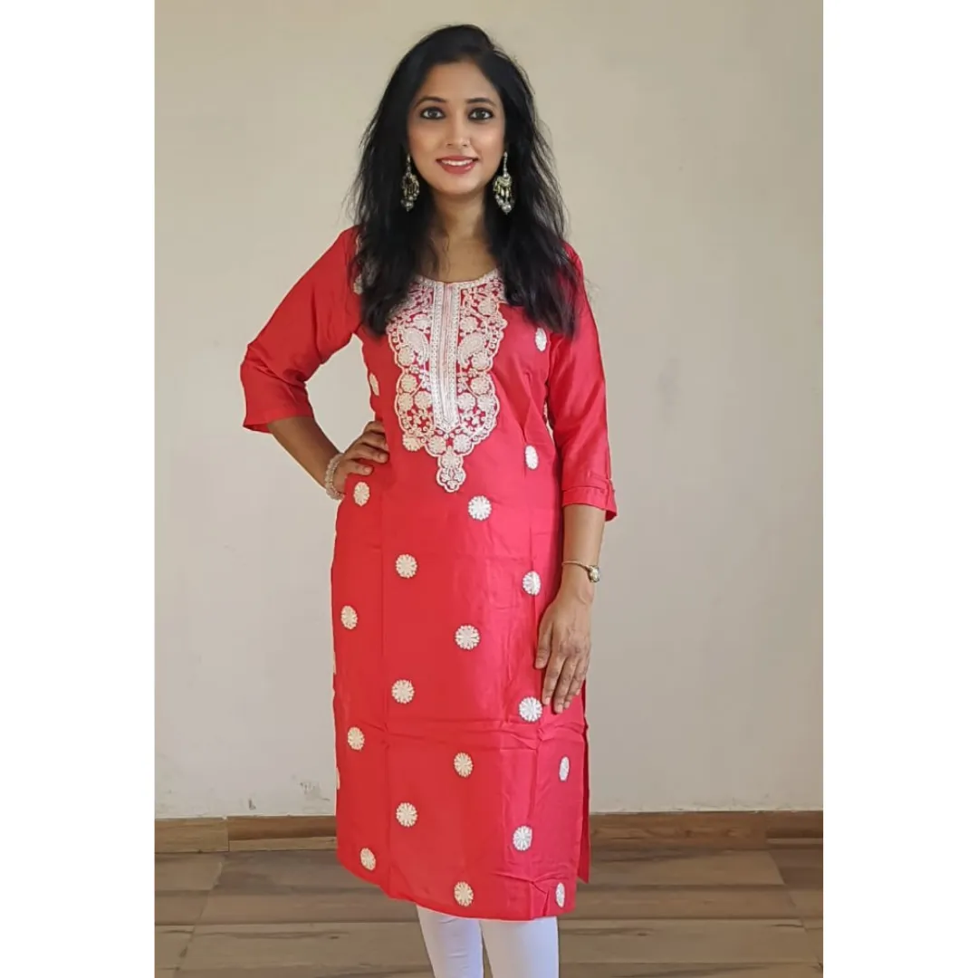 Party wear Embroidery Women's Kurta