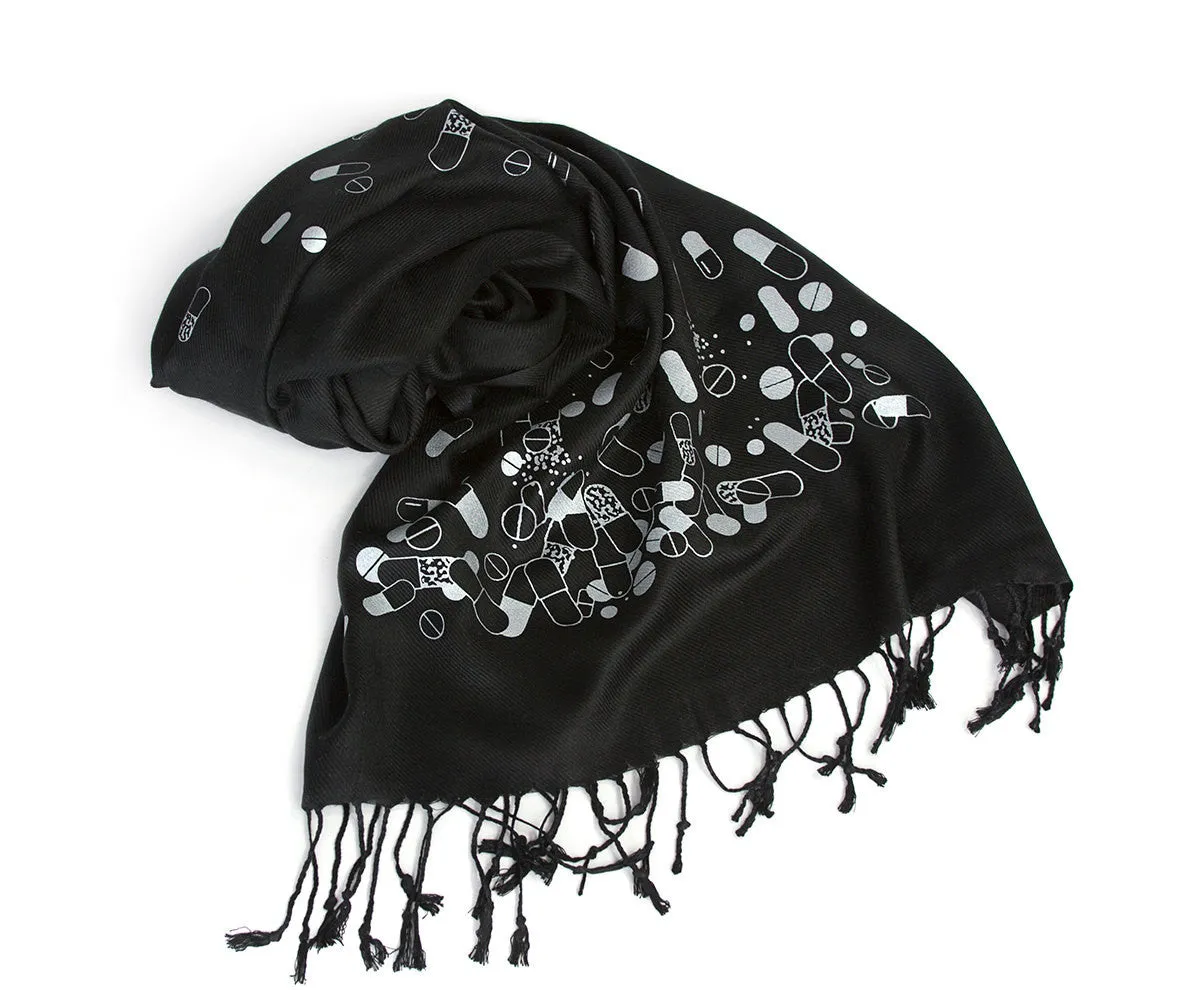 Pill Spill Linen Weight Pashmina Scarf