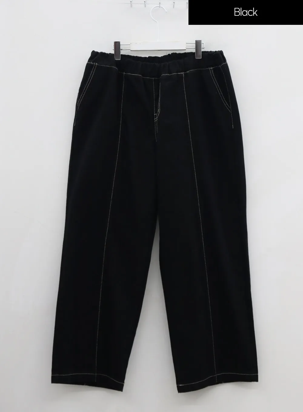 Plus Front Stripe Detail Baggy Jeans ID20