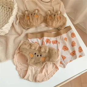 Plush Teddy Bear Underwear