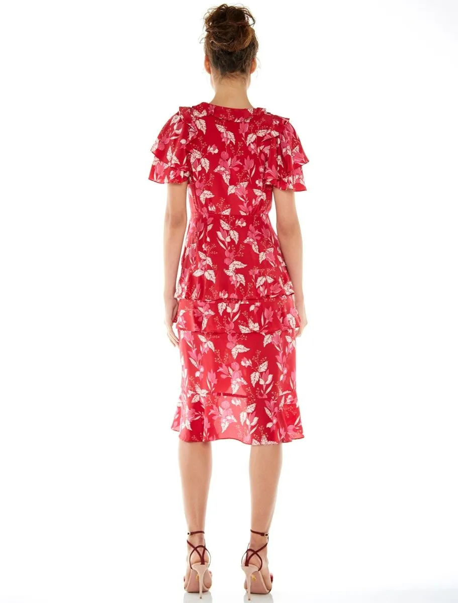 POLLEN MIDI DRESS