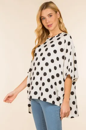 PP-4126 polka dots top