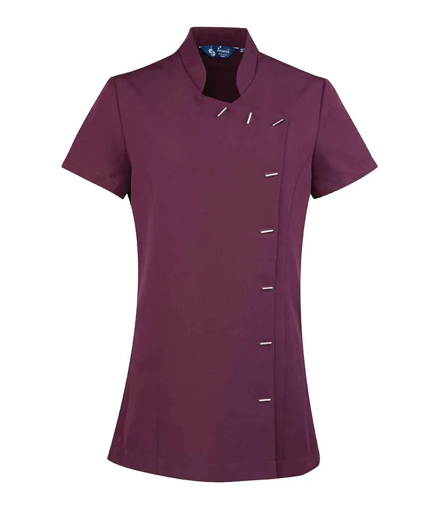 Premier Orchid Short Sleeve Tunic (Ladies) - Dark Colours