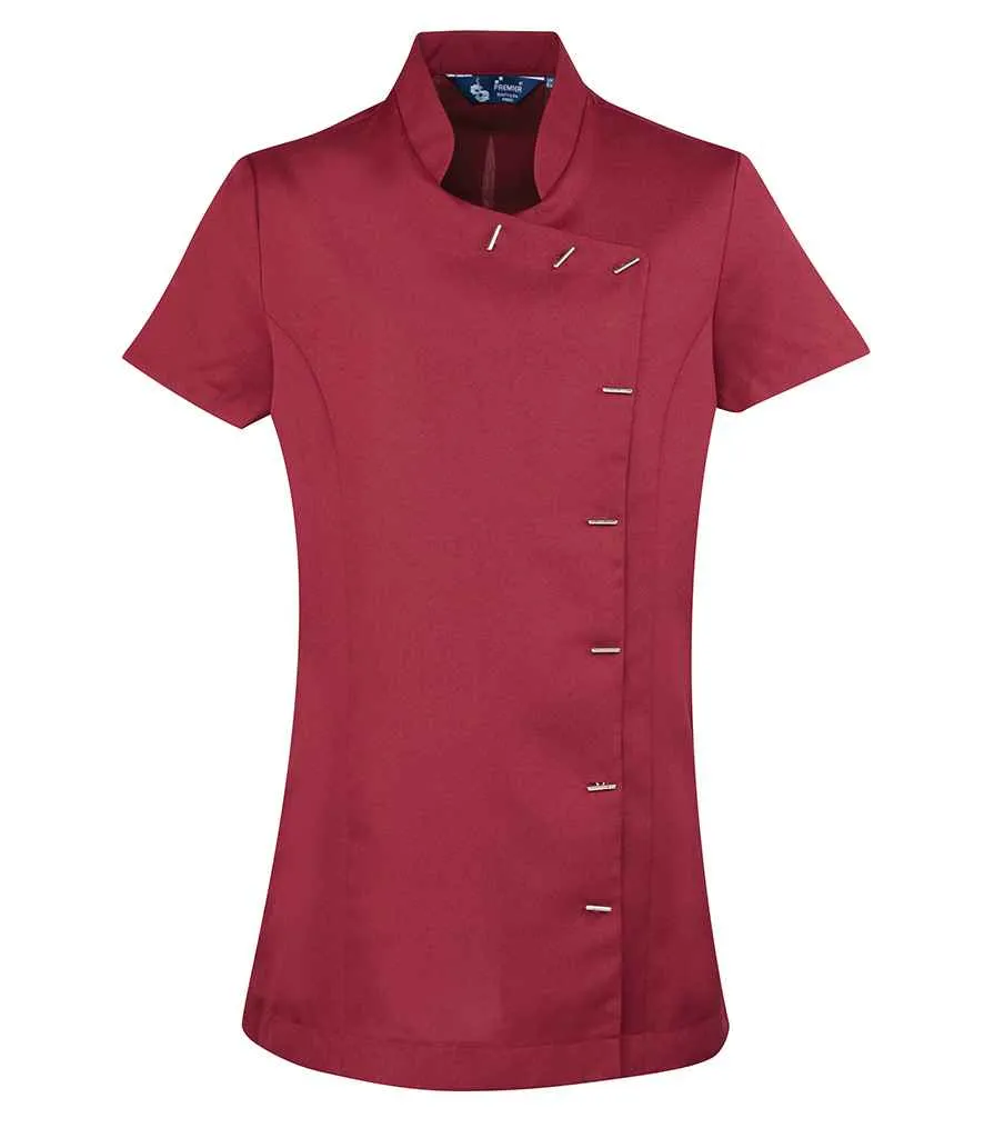 Premier Orchid Short Sleeve Tunic (Ladies) - Dark Colours