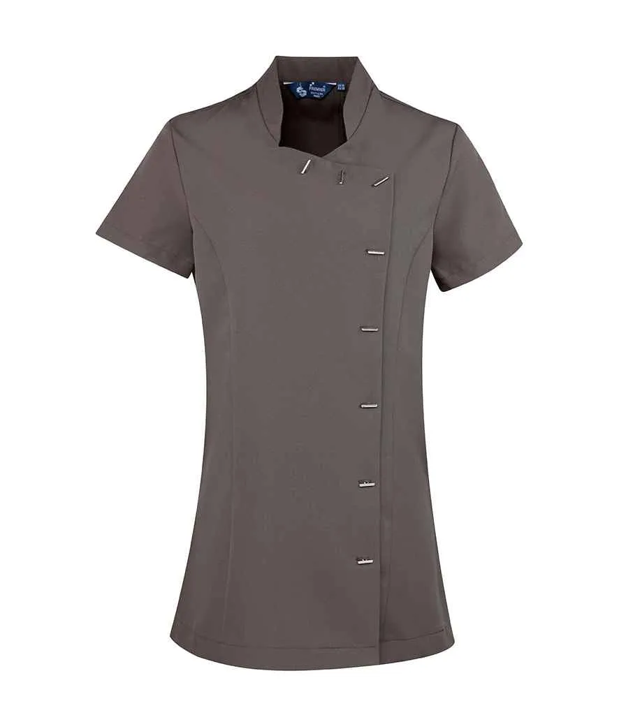 Premier Orchid Short Sleeve Tunic (Ladies) - Dark Colours