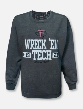 Pressbox Texas Tech Red Raiders "Poncho Hood" Crew Pullover