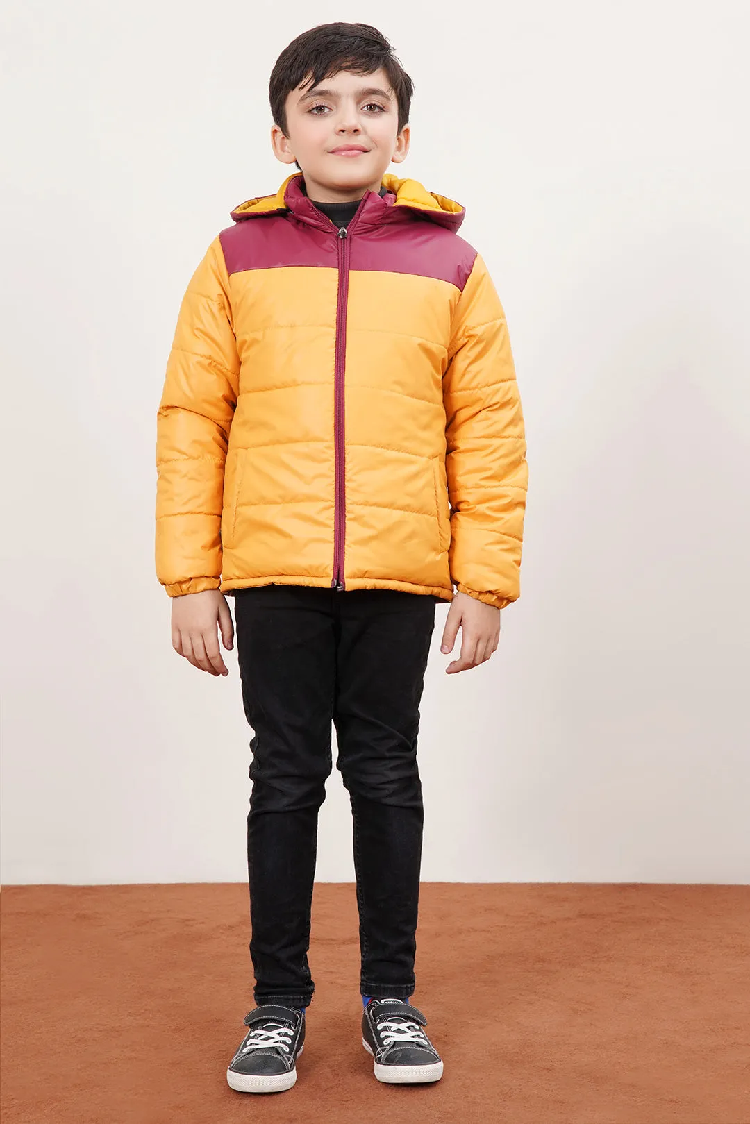 Puffer Jacket Detachable Hood