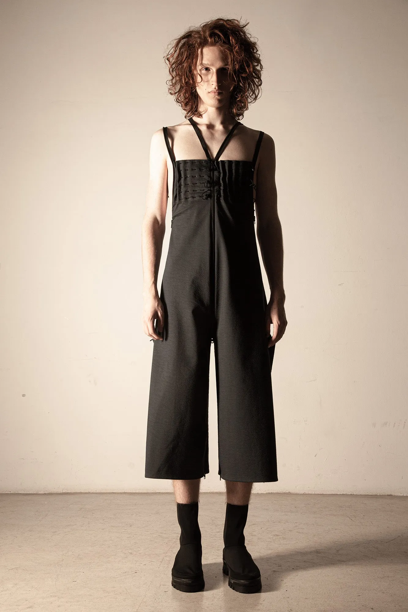 QUOTA 20 -way transforming piece: jumpsuit/dress/hoodie/top/sleeves/trousers/skirt