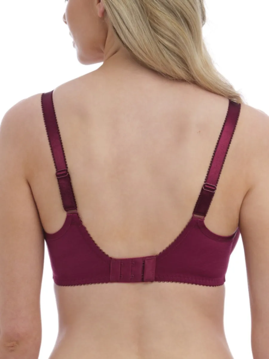 Rebecca Essentials Moulded Spacer Bra - Berry