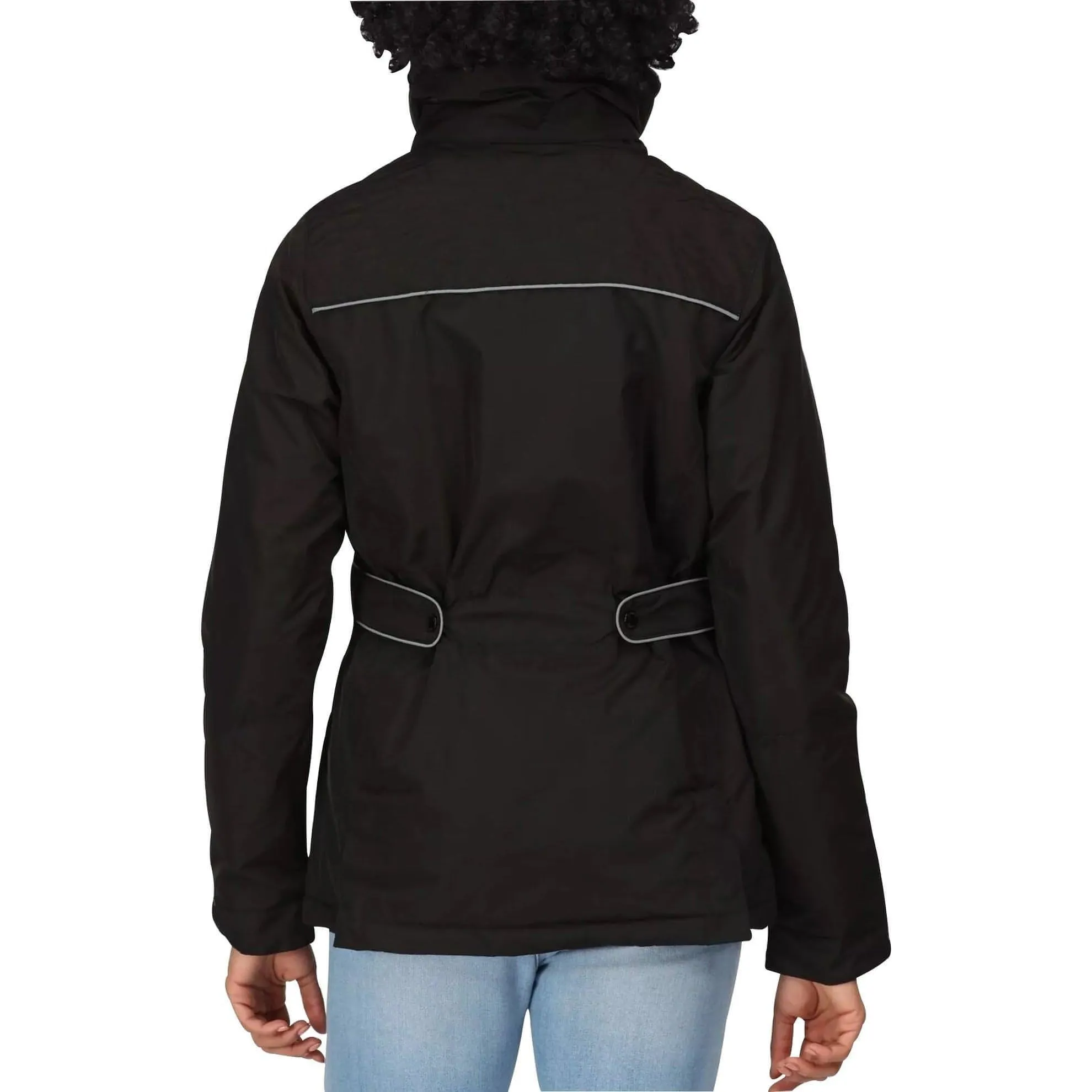 Regatta Linnette Insulated Womens Waterproof Jacket - Black