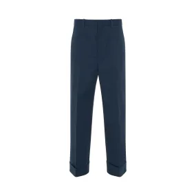 Relaxed Tailored Pant in Midnight Blue