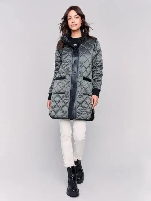 Reversible Quilted Puffer Jacket