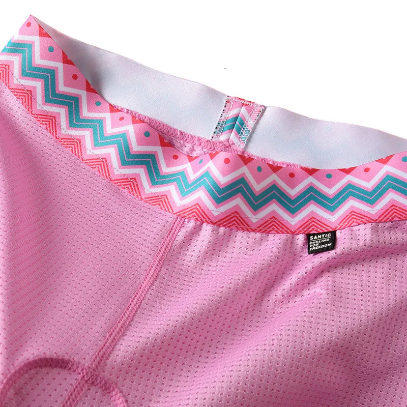 Santic Boya Pink Women Padded Cycling Underwear