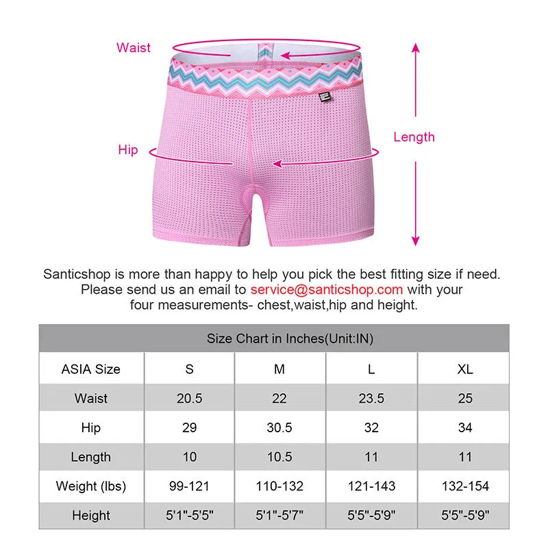 Santic Boya Pink Women Padded Cycling Underwear