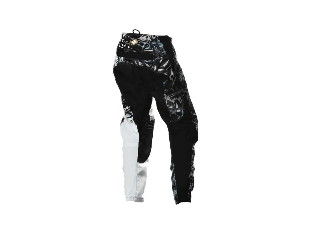 Scoyco Motorcycle Professional Racing Pants - Black   White