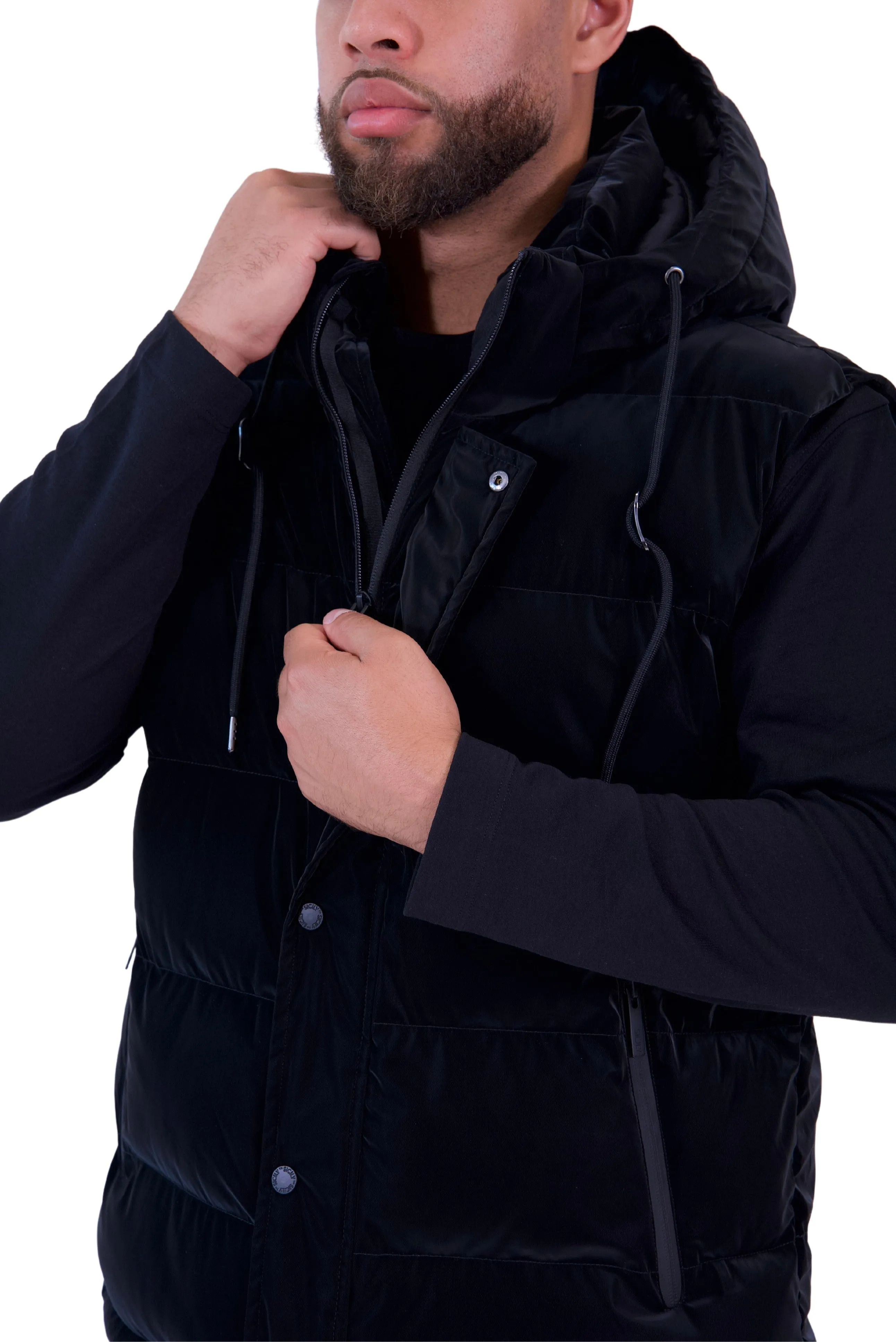 Sicily Men's Soft Touch Puffer Vest