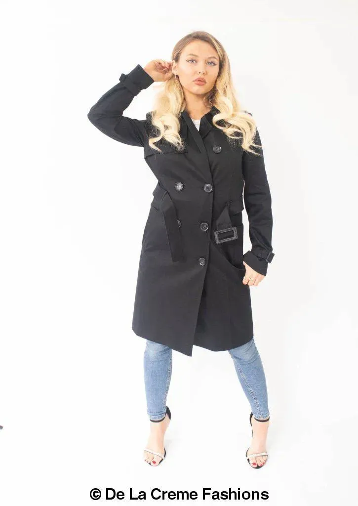 Slim Fit Lightweight Trench Coat