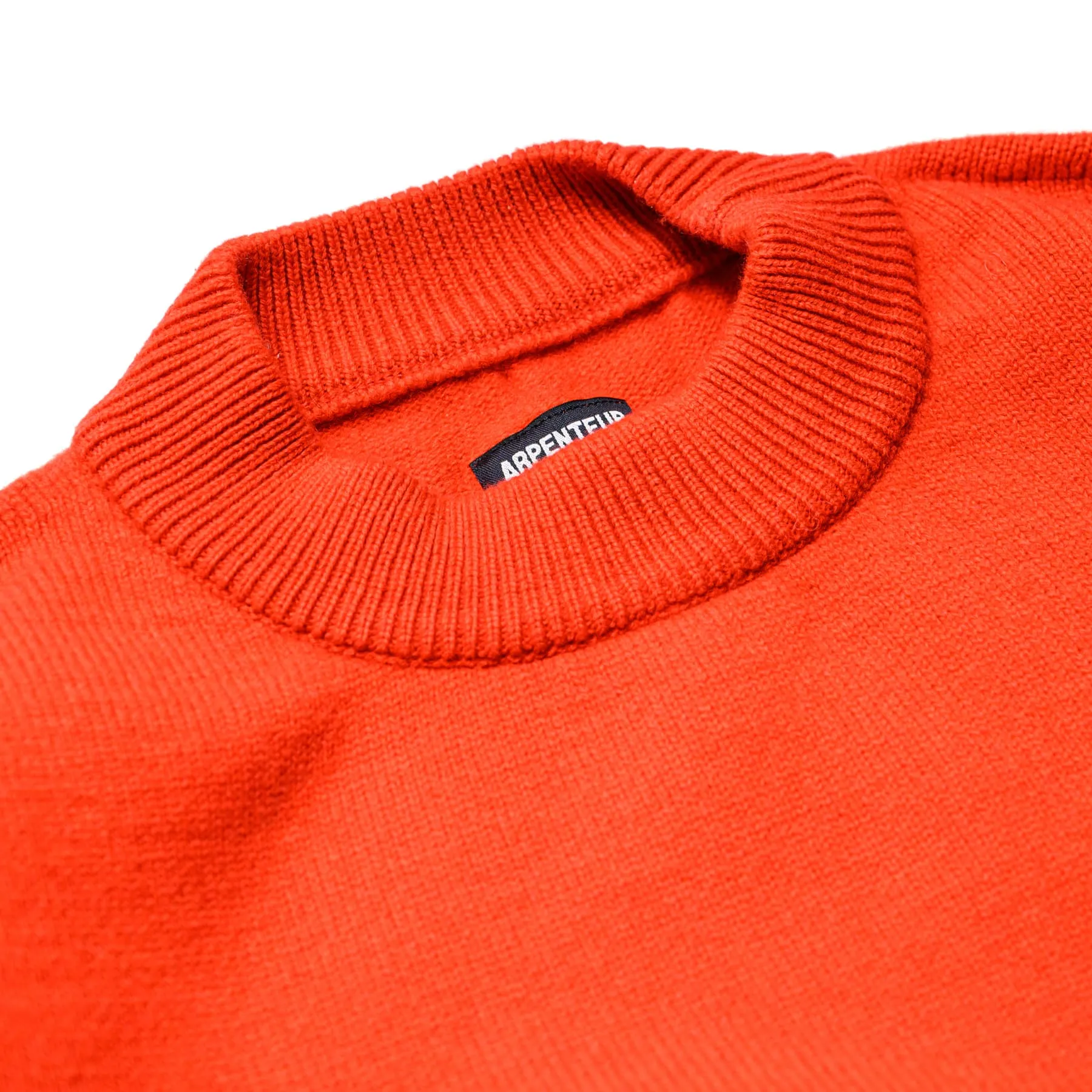 Source Sweater Merino Cashmere - Orange