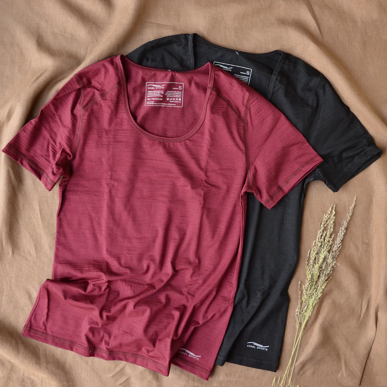 Sports T-Shirt - Organic Merino/Silk (Women's S-XL)