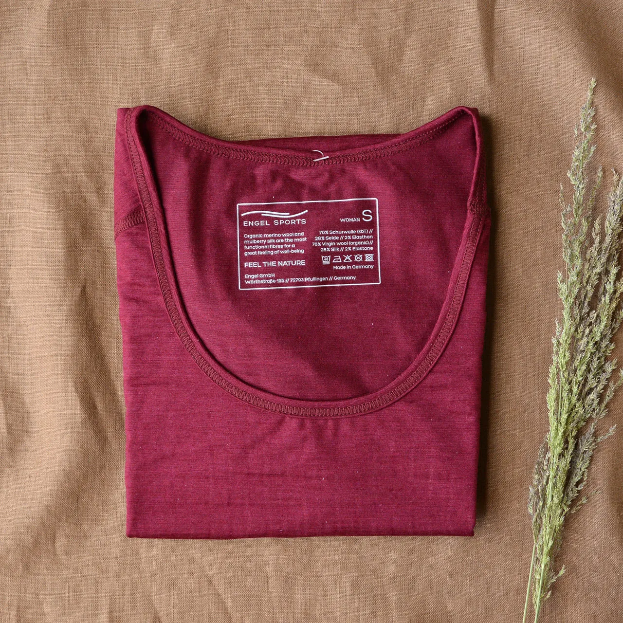 Sports T-Shirt - Organic Merino/Silk (Women's S-XL)