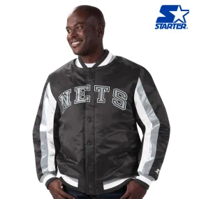 Starter Brooklyn Nets Stripe Jacket