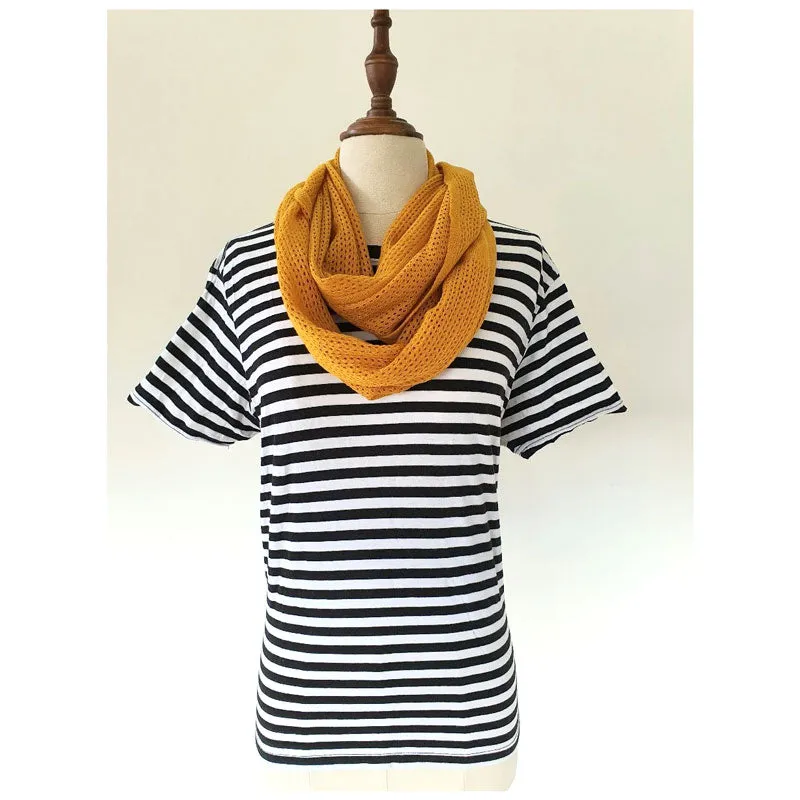 Stella Infinity Scarf - Mustard