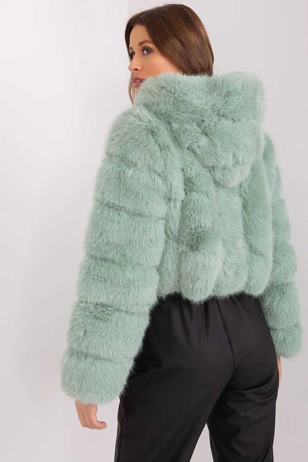 TEEK - Faux Furry Hooded Jacket