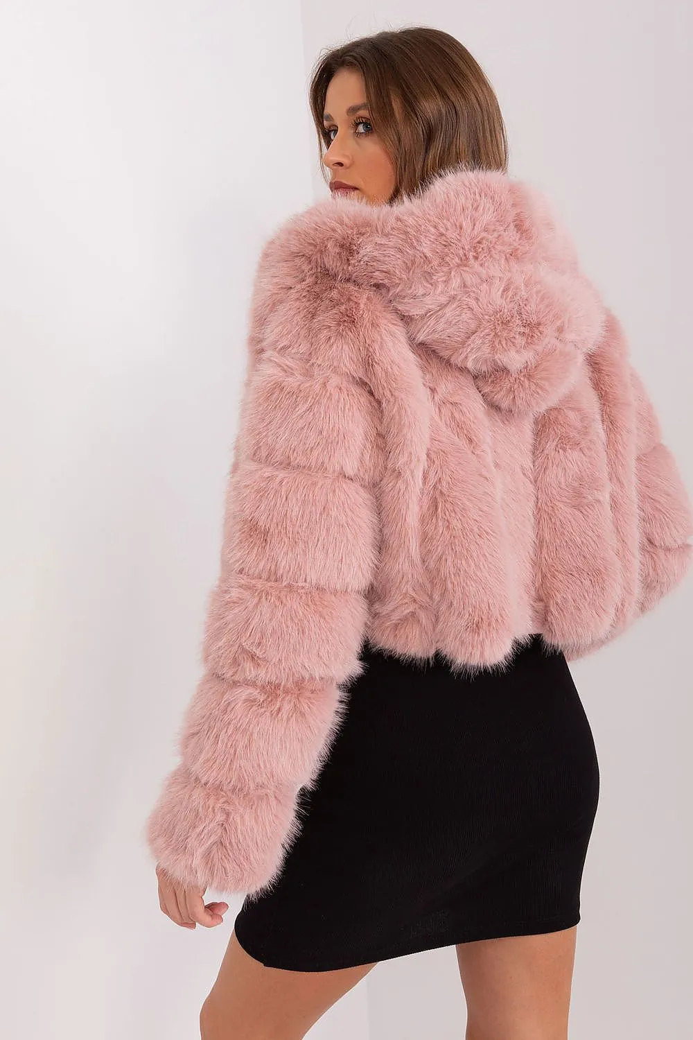 TEEK - Faux Furry Hooded Jacket