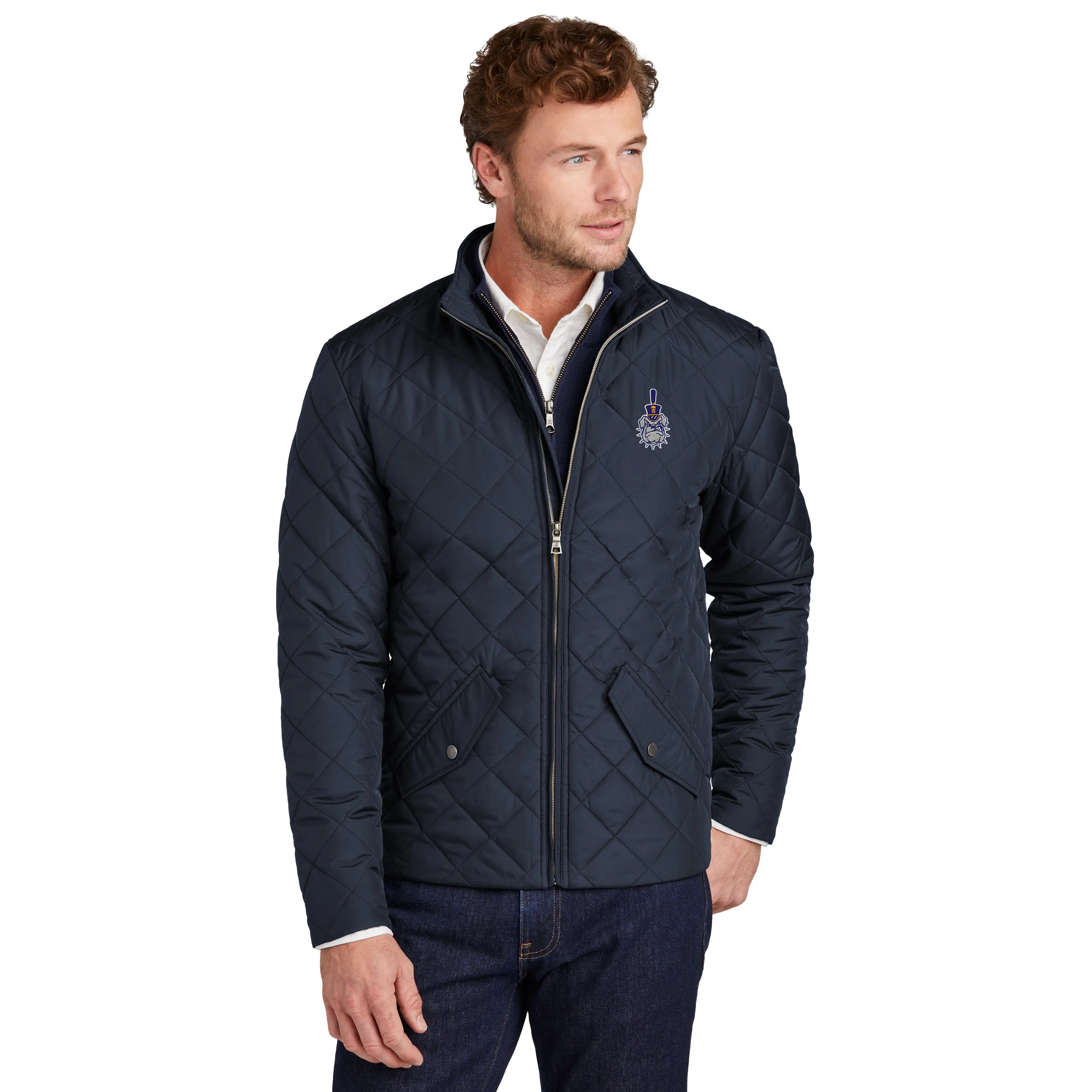 The Citadel,Spike Logo, Brooks Brothers® Quilted Jacket