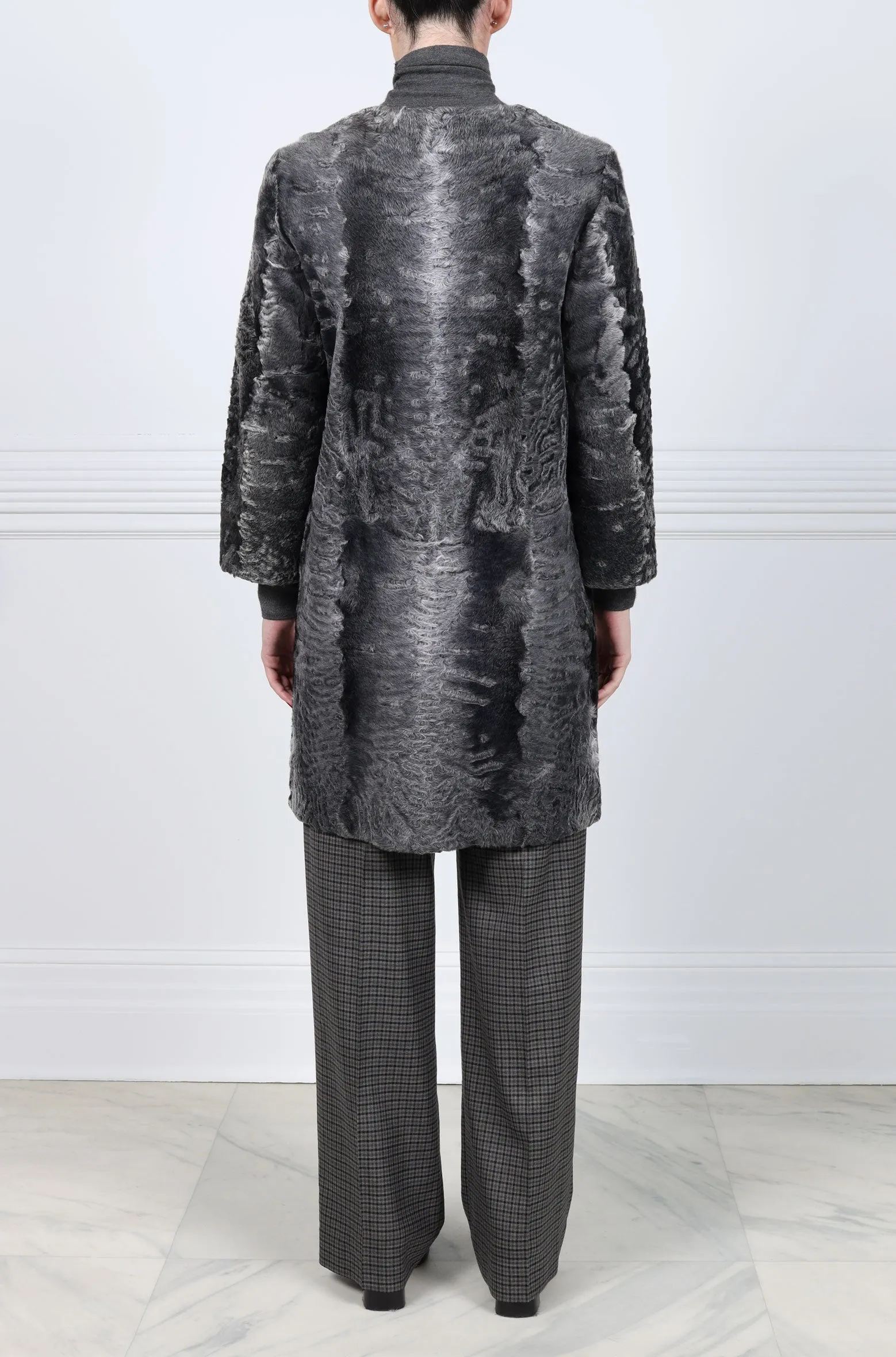 The Linden Swakara Lamb Coat