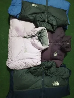 The north face nuptse 700 puffer jackets. 10 peice