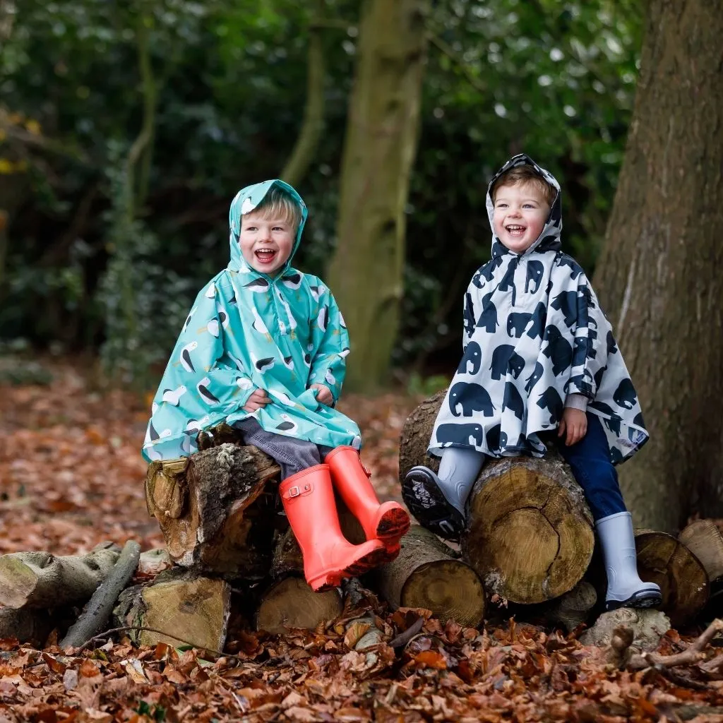 Toddler Ponchos - MULTICOLOUR FLORAL