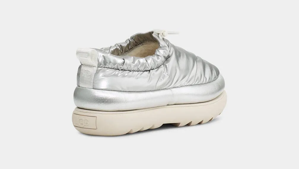 UGG Womens Maxi Clog Metallic Silver