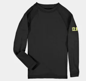 Under Armour Youth Base Layer 2.0 Crew Top/Black #1241737