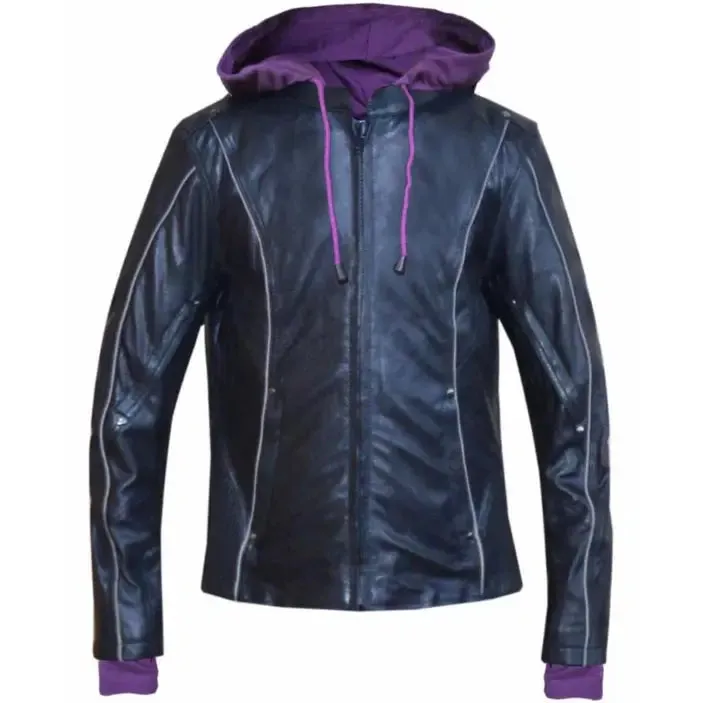 Unik International Women's Hoodie Motorcycle Jacket