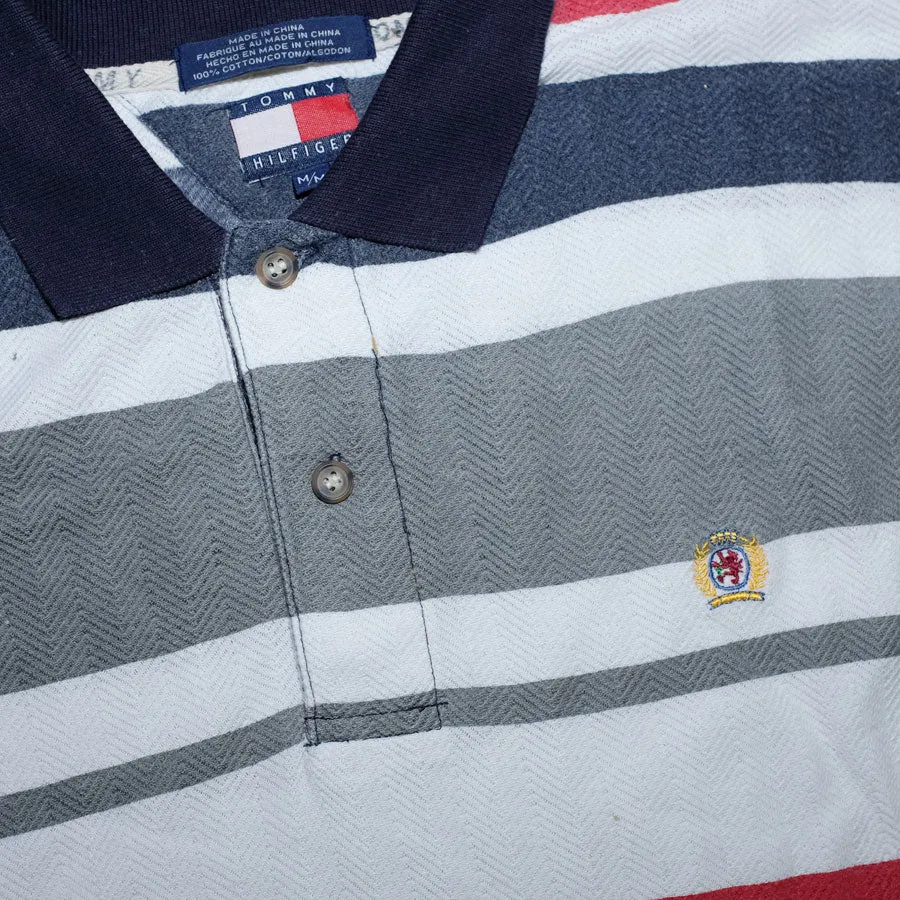 Vintage Tommy Hilfiger Crest Long Polo Medium