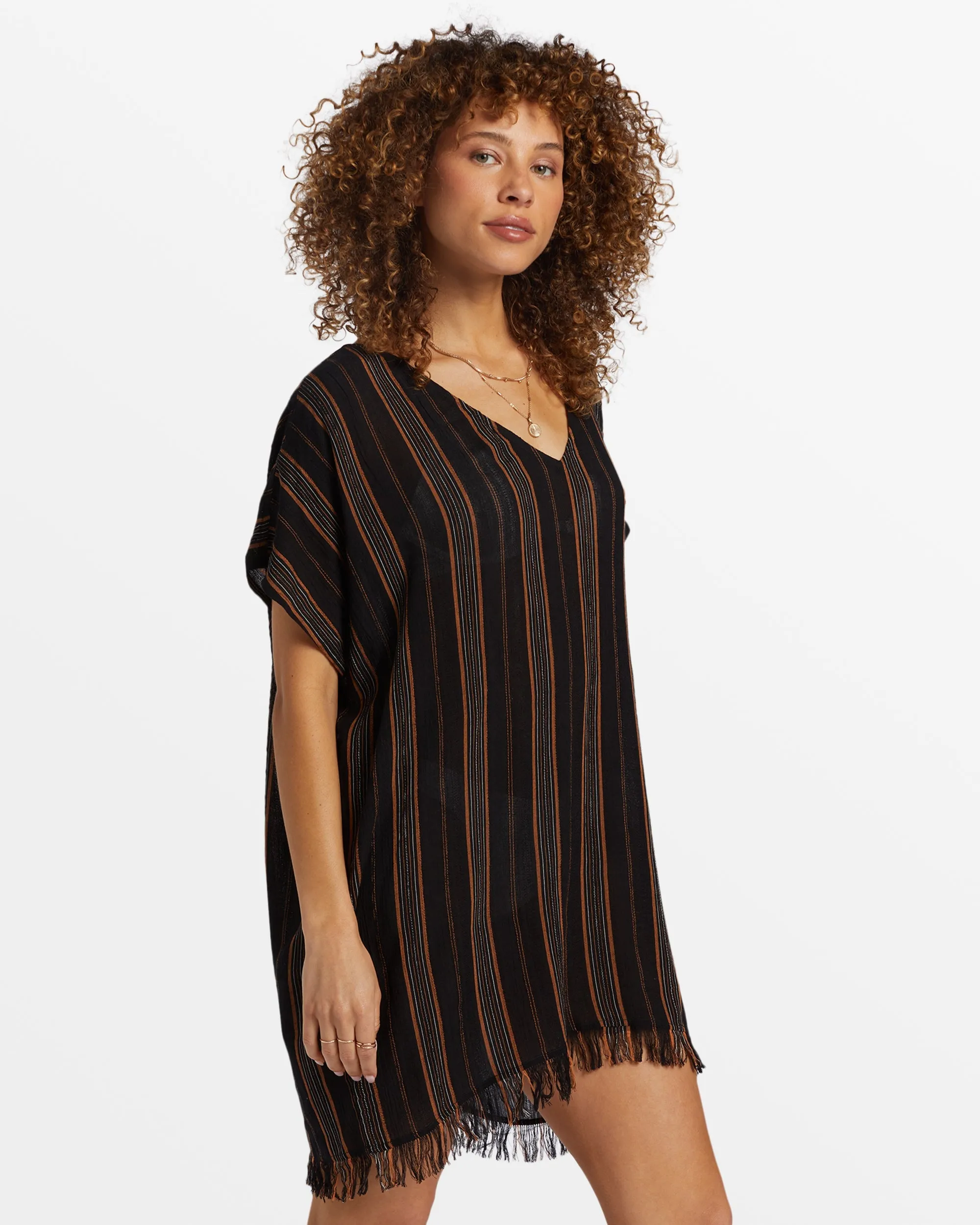 Walk Away Tunic Top - Black