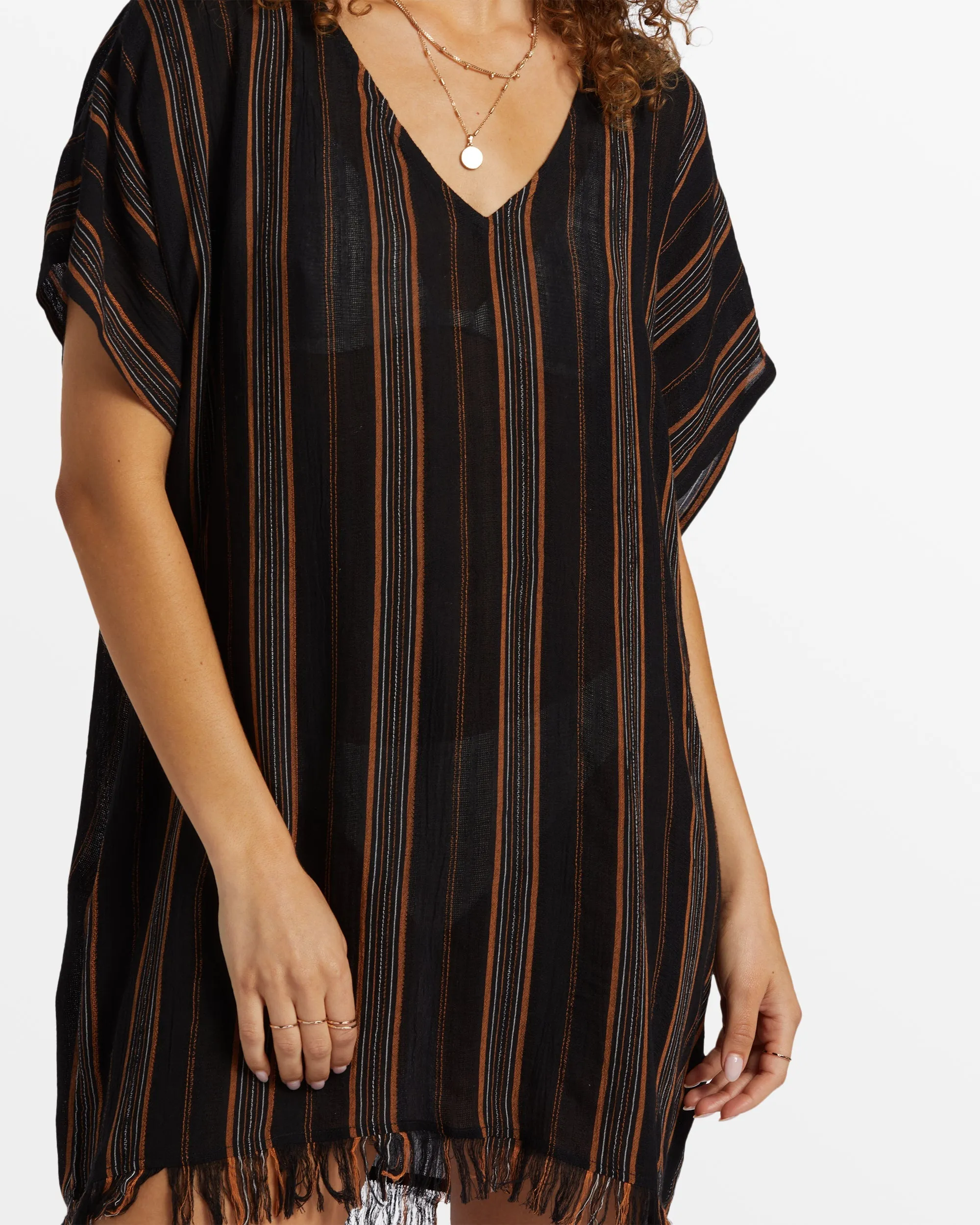 Walk Away Tunic Top - Black