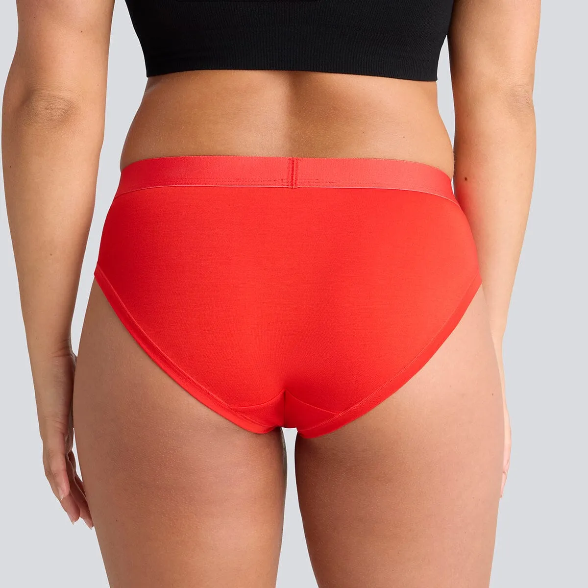 Women's Bikini Brief - Rosso